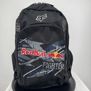 NWOT Fox Racing Embroidered Redbull X-Fighters‎ Backpack Y2K Dirtbike Motocross
